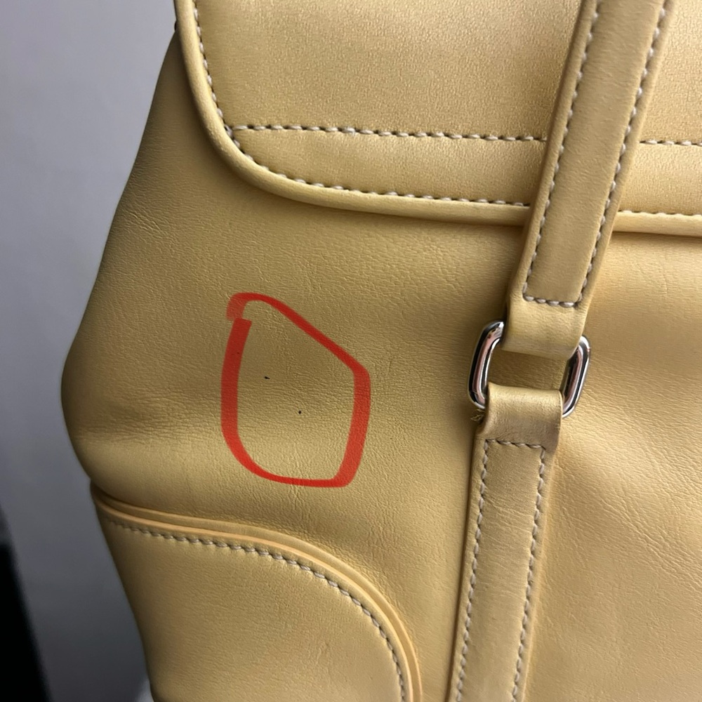 Vintage Coach Yellow Hamptons Bag 💛🧈 - Picture 4 of 17